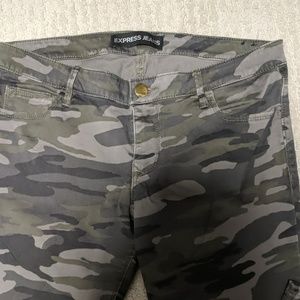 Express jeans camo Stella ankle legging